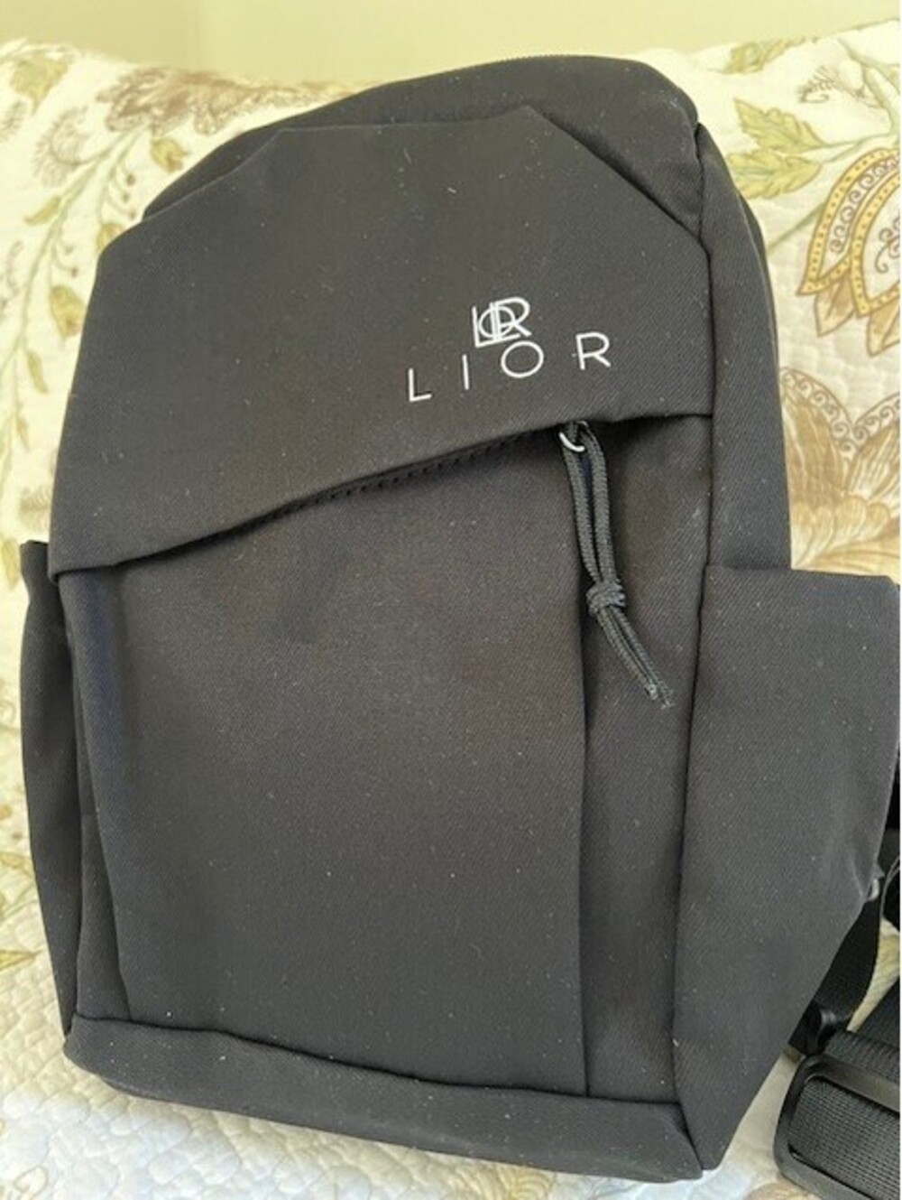 NEW - LIOR Black Crossbody Bag with Side Pockets